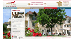 Desktop Screenshot of genevois.maisonsdefamille.com