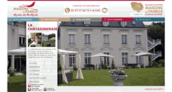 Desktop Screenshot of chataigneraie.maisonsdefamille.com