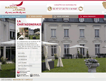 Tablet Screenshot of chataigneraie.maisonsdefamille.com