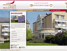 Tablet Screenshot of bourgogne.maisonsdefamille.com