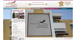 Desktop Screenshot of montpellier.maisonsdefamille.com