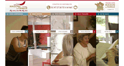 Desktop Screenshot of maisonsdefamille.com