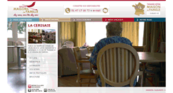 Desktop Screenshot of cerisaie.maisonsdefamille.com