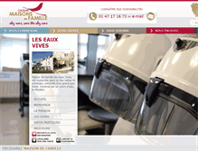 Tablet Screenshot of eaux-vives.maisonsdefamille.com